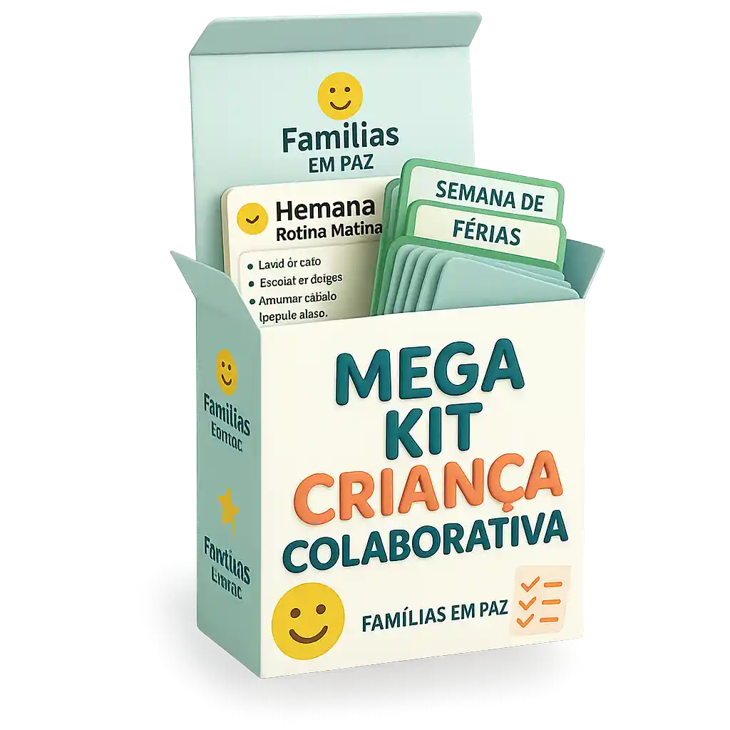 Mockup do Mega Kit Criança Colaborativa